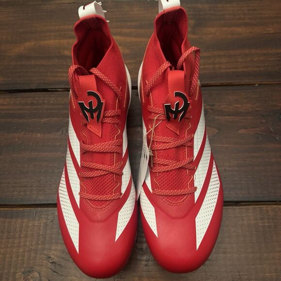 Adidas Adizero Impact + Patrick Mahomes PE Chiefs Football Cleats - Picture 7 of 12